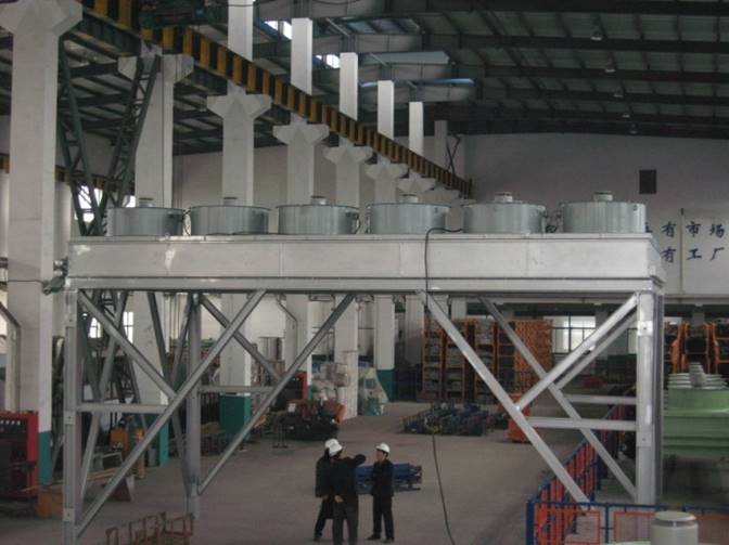 设备闭式循环水空冷器出厂前试验