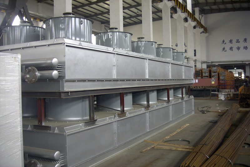 煤层气发电机散热水箱叠装运输