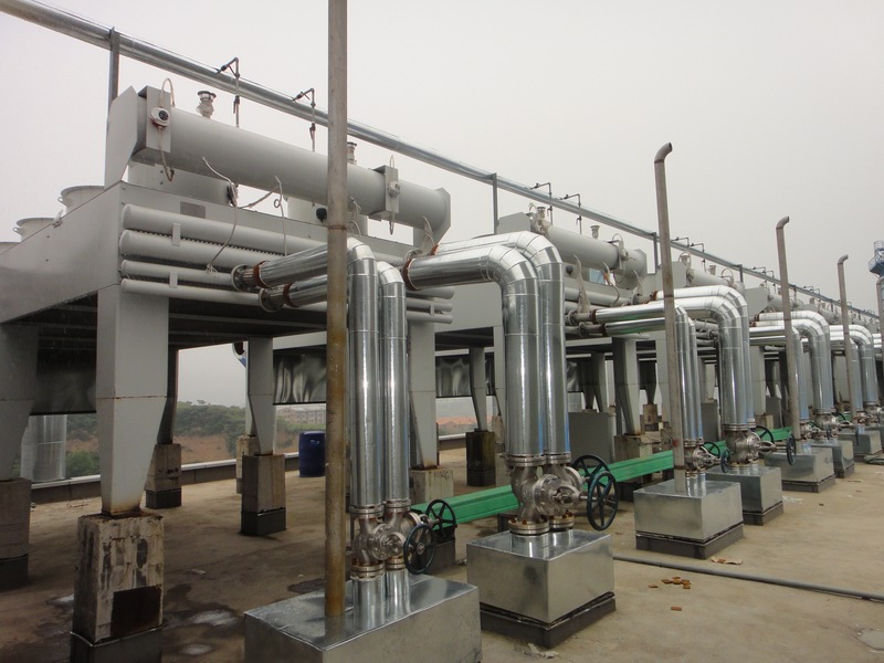 煤层气发电机散热水箱