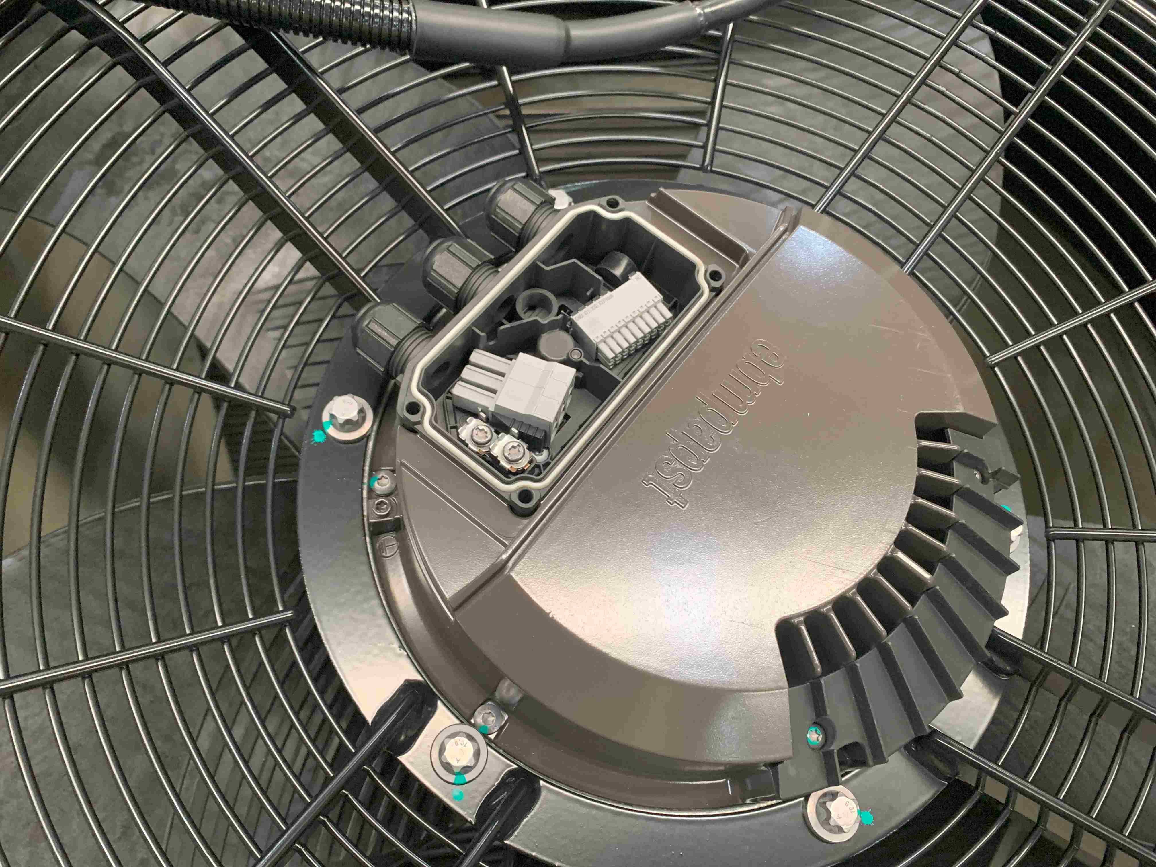 EBM fans for Namibia H2 energy project air cooler