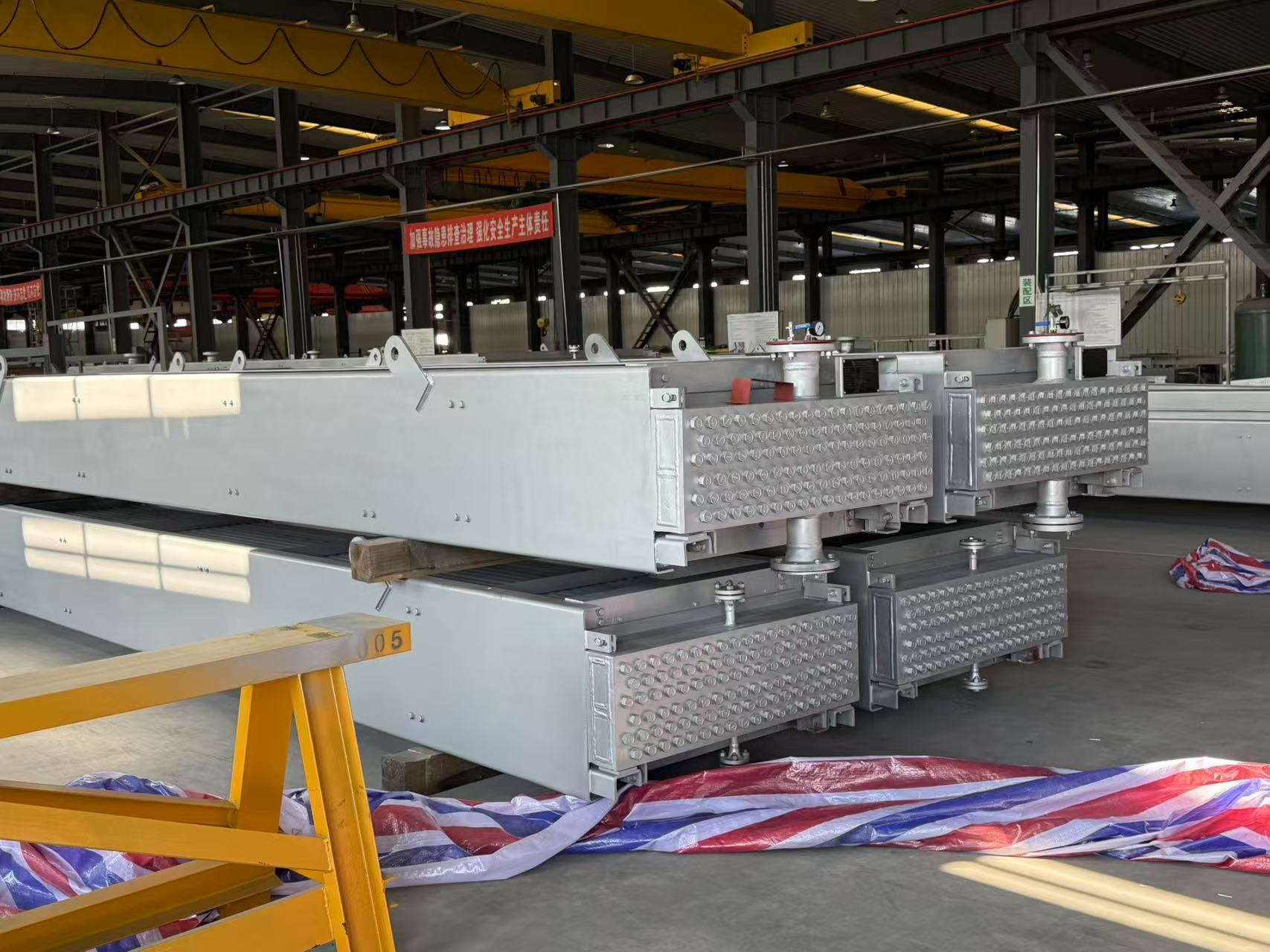 沙特Taiba2 & Qassim2 1980MW燃机电站增压机空冷器-管束